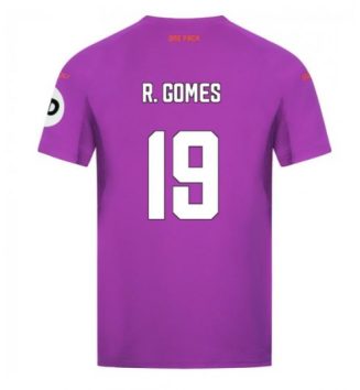 Goedkope Wolves Derde Shirt 2024-2025 Rodrigo Gomes #19 Korte Mouw Kopen