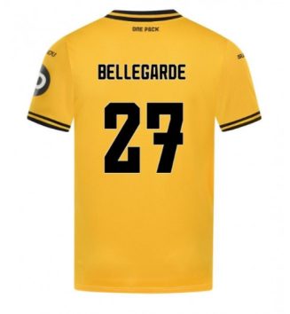 Goedkope Wolves Thuisshirt 2024-2025 Jean-Ricner Bellegarde #27 Korte Mouw Kopen