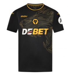 Goedkope Wolves Uitshirt 2024-2025 Joao Gomes #8 Korte Mouw Kopen-1