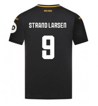 Goedkope Wolves Uitshirt 2024-2025 Jorgen Strand Larsen #9 Korte Mouw Kopen