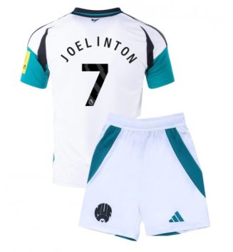 Kinderen Newcastle United Derde Shirt 2024-2025 Joelinton #7 Korte Mouw (+ Korte broeken) Kopen