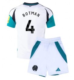 Kinderen Newcastle United Derde Shirt 2024-2025 Sven Botman #4 Korte Mouw (+ Korte broeken) Kopen