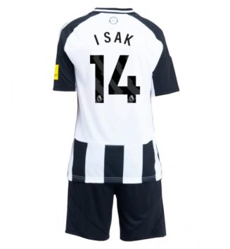 Kinderen Newcastle United Thuisshirt 2024-2025 Alexander Isak #14 Korte Mouw (+ Korte broeken) Kopen