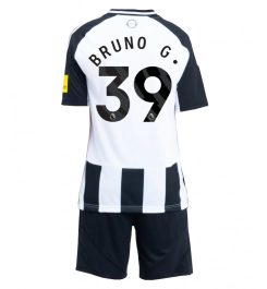 Kinderen Newcastle United Thuisshirt 2024-2025 Bruno Guimaraes #39 Korte Mouw (+ Korte broeken) Kopen