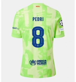 Nieuw Barcelona Derde Shirt 2024-2025 Pedri Gonzalez #8 Korte Mouw Kopen