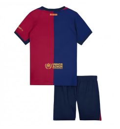 Nieuw Barcelona Thuisshirt 2024-2025 Kids Korte Mouw (+ Korte broeken) Kopen-1