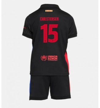 Nieuw Barcelona Uitshirt 2024-2025 Kids Andreas Christensen #15 Korte Mouw (+ Korte broeken) Kopen