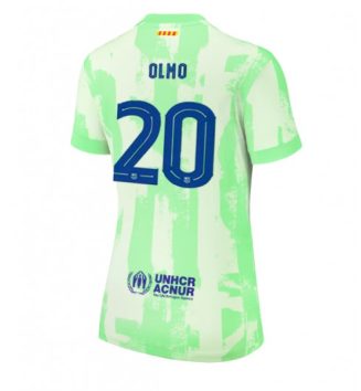 Nieuw Dames Barcelona Derde Shirt 2024-2025 Dani Olmo #20 Korte Mouw Kopen