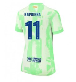 Nieuw Dames Barcelona Derde Shirt 2024-2025 Raphinha Belloli #11 Korte Mouw Kopen