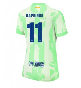 Nieuw Dames Barcelona Derde Shirt 2024-2025 Raphinha Belloli #11 Korte Mouw Kopen