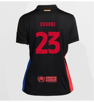 Nieuw Dames Barcelona Uitshirt 2024-2025 Jules Kounde #23 Korte Mouw Kopen