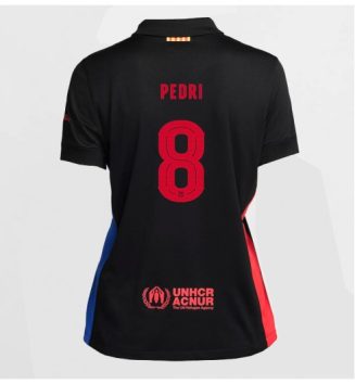 Nieuw Dames Barcelona Uitshirt 2024-2025 Pedri Gonzalez #8 Korte Mouw Kopen