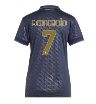 Nieuw Dames Juventus Derde Shirt 2024-2025 Francisco Conceicao #7 Korte Mouw Kopen