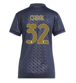 Nieuw Dames Juventus Derde Shirt 2024-2025 Juan Cabal #32 Korte Mouw Kopen