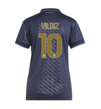 Nieuw Dames Juventus Derde Shirt 2024-2025 Kenan Yildiz #10 Korte Mouw Kopen