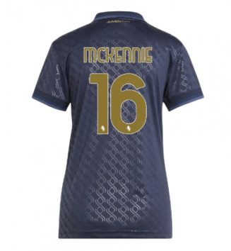 Nieuw Dames Juventus Derde Shirt 2024-2025 Weston McKennie #16 Korte Mouw Kopen