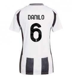 Nieuw Dames Juventus Thuisshirt 2024-2025 Danilo Luiz #6 Korte Mouw Kopen