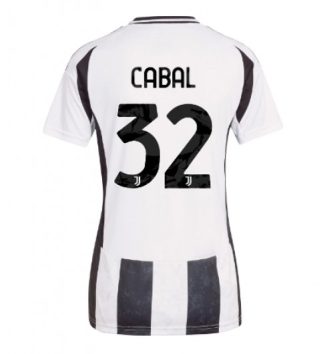 Nieuw Dames Juventus Thuisshirt 2024-2025 Juan Cabal #32 Korte Mouw Kopen