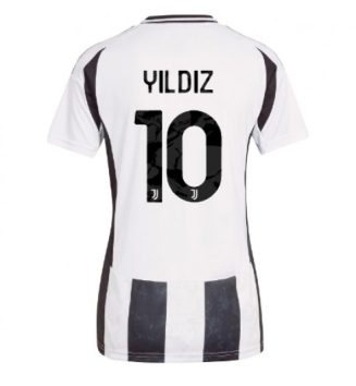 Nieuw Dames Juventus Thuisshirt 2024-2025 Kenan Yildiz #10 Korte Mouw Kopen