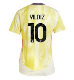 Nieuw Dames Juventus Uitshirt 2024-2025 Kenan Yildiz #10 Korte Mouw Kopen