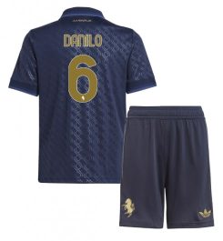 Nieuw Juventus Derde Shirt 2024-2025 Kids Danilo Luiz #6 Korte Mouw (+ Korte broeken) Kopen