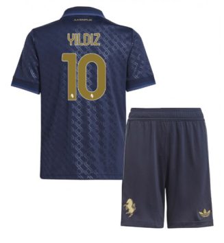 Nieuw Juventus Derde Shirt 2024-2025 Kids Kenan Yildiz #10 Korte Mouw (+ Korte broeken) Kopen