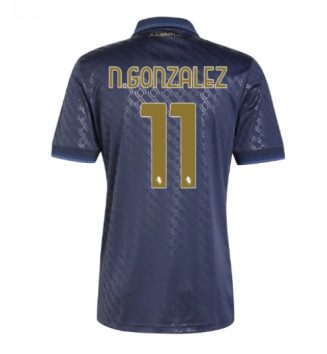 Nieuw Juventus Derde Shirt 2024-2025 Nicolas Gonzalez #11 Korte Mouw Kopen