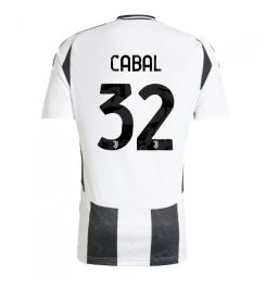 Nieuw Juventus Thuisshirt 2024-2025 Juan Cabal #32 Korte Mouw Kopen