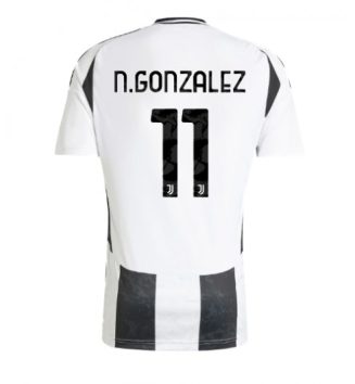 Nieuw Juventus Thuisshirt 2024-2025 Nicolas Gonzalez #11 Korte Mouw Kopen