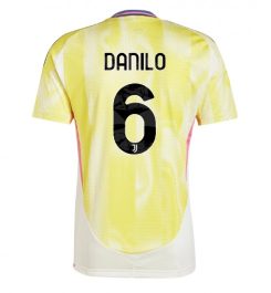 Nieuw Juventus Uitshirt 2024-2025 Danilo Luiz #6 Korte Mouw Kopen