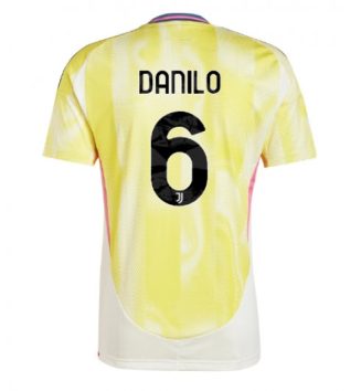 Nieuw Juventus Uitshirt 2024-2025 Danilo Luiz #6 Korte Mouw Kopen