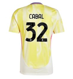 Nieuw Juventus Uitshirt 2024-2025 Juan Cabal #32 Korte Mouw Kopen