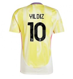 Nieuw Juventus Uitshirt 2024-2025 Kenan Yildiz #10 Korte Mouw Kopen