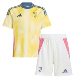 Nieuw Juventus Uitshirt 2024-2025 Kids Andrea Cambiaso #27 Korte Mouw (+ Korte broeken) Kopen-1