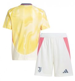 Nieuw Juventus Uitshirt 2024-2025 Kids Korte Mouw (+ Korte broeken) Kopen-1