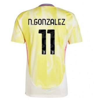 Nieuw Juventus Uitshirt 2024-2025 Nicolas Gonzalez #11 Korte Mouw Kopen