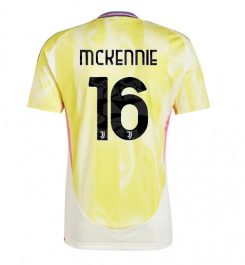 Nieuw Juventus Uitshirt 2024-2025 Weston McKennie #16 Korte Mouw Kopen