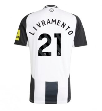 Nieuwste Newcastle United Thuisshirt 2024-2025 Tino Livramento #21 Korte Mouw Kopen